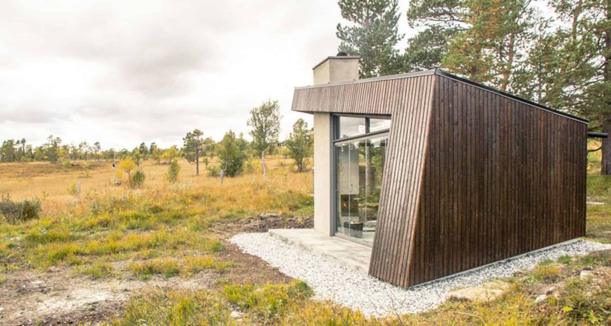 Viewpoint Granasjøen: A Modern Look for The Traditional Norwegian Hut