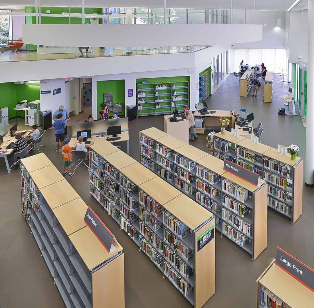 Highlands Branch Library A New Open Accessible Creative Center In Canada 1