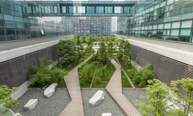 Symantec Chengdu: A Modern Oasis Landscape in Dense Urban Location