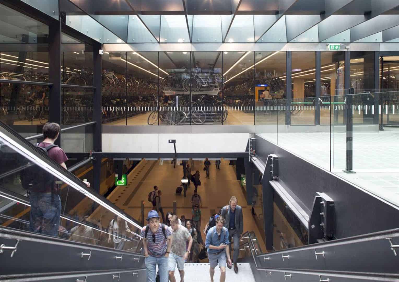 Municipal Offices And Train Station Forming A New Landmark In Delft Netherlands 2