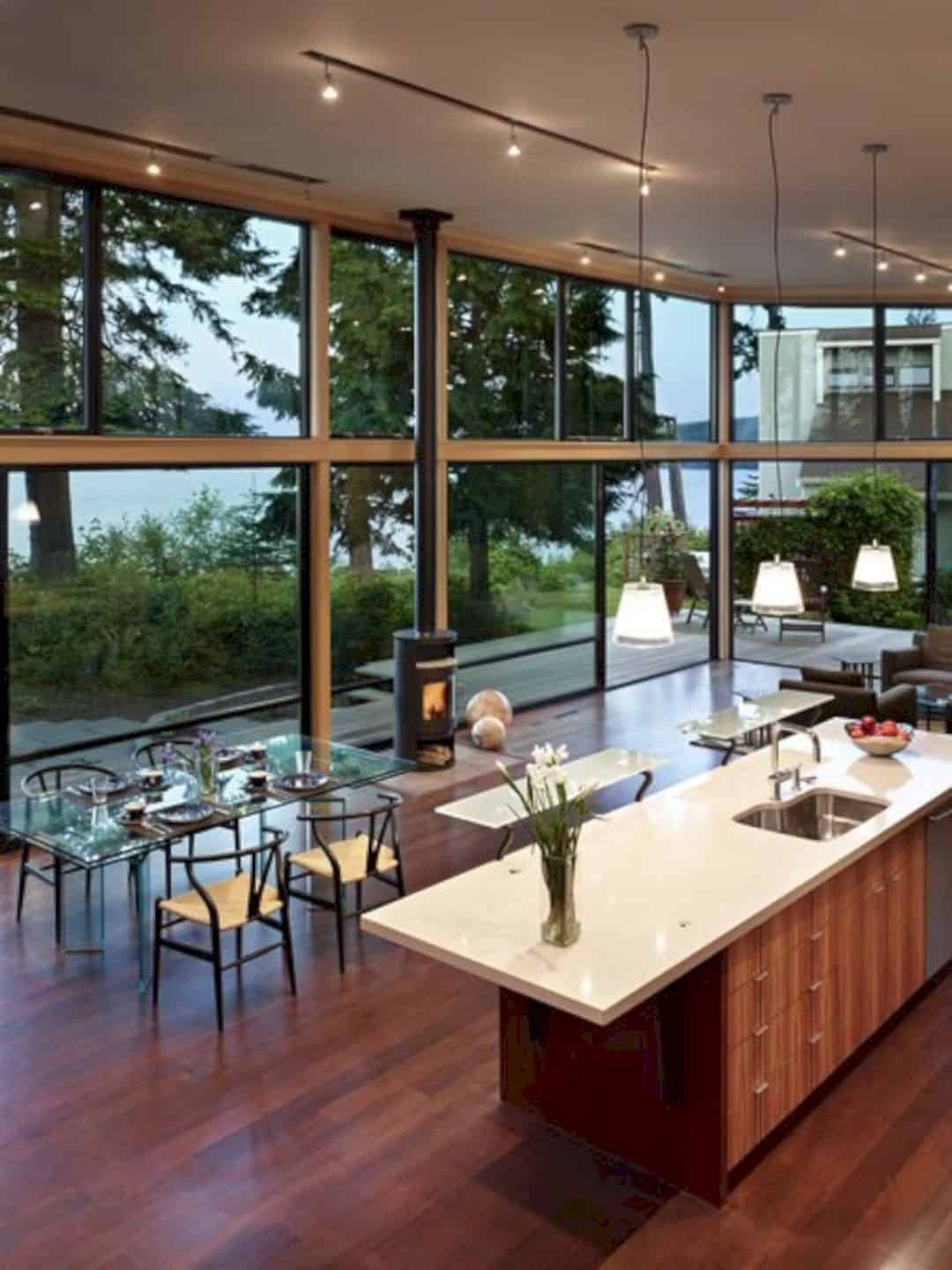 Port Ludlow House A Compact Modern House On A Wooded Waterfront Property 2