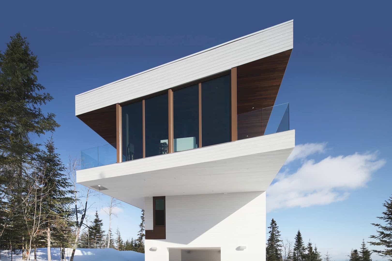 Residence Des Grands Jardins A Contemporary Home Overlooking The St Lawrence River 10