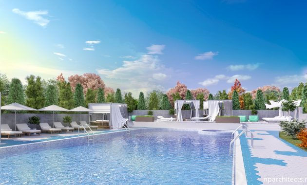 Commercial Pool: Two Big Swimming Pools Project in Serbia