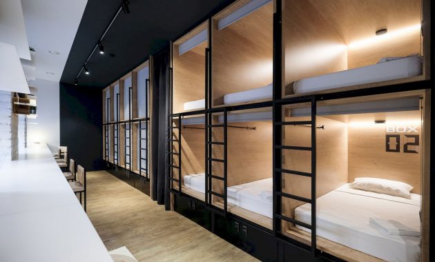 inBOX Capsule Hotel: The Five-Star Hostel with Modern Interior and ...