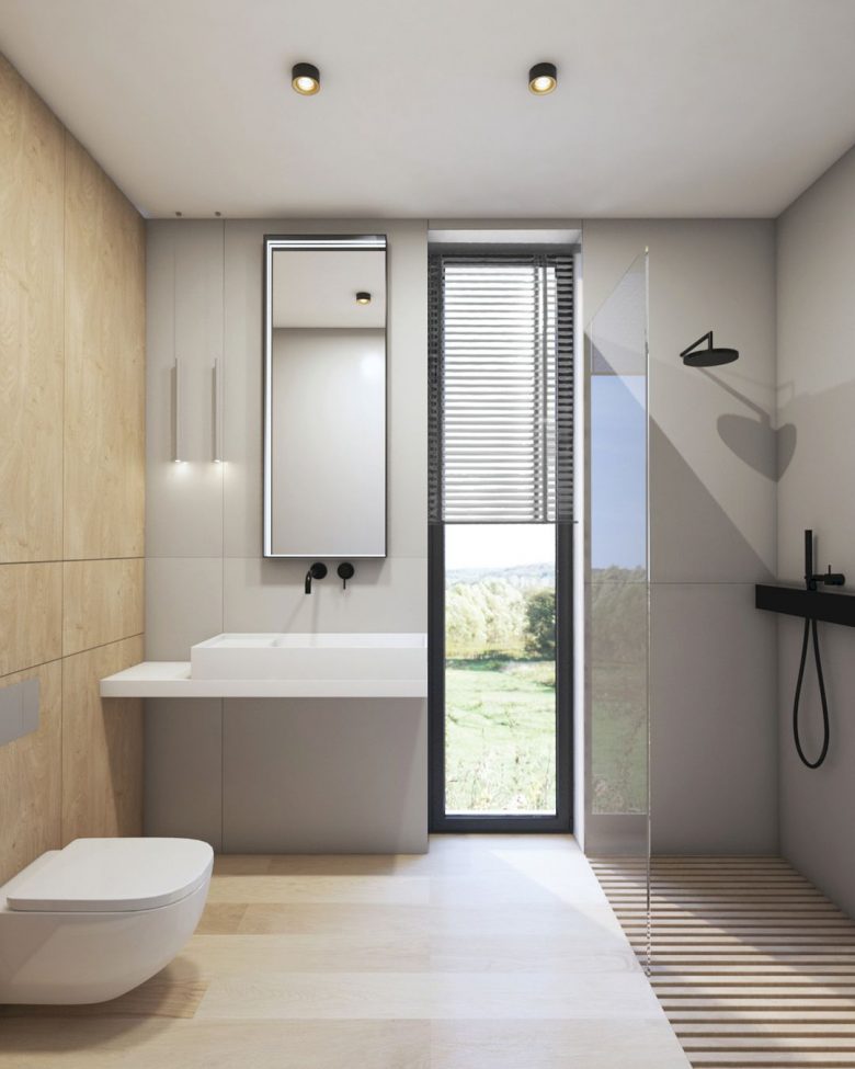 10 Minimalist Bathroom Design Ideas With Floating Toilet Perfect For