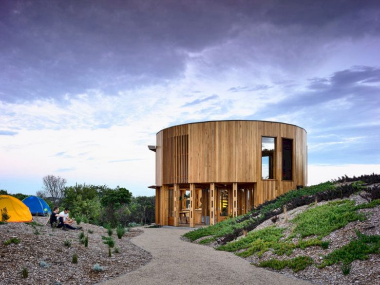 St Andrews Beach House: A Two-Storey Circular Holiday Home with ...