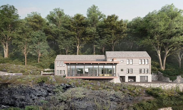 Hillside House: A New High-Performance Shared House with Twin Gable ...