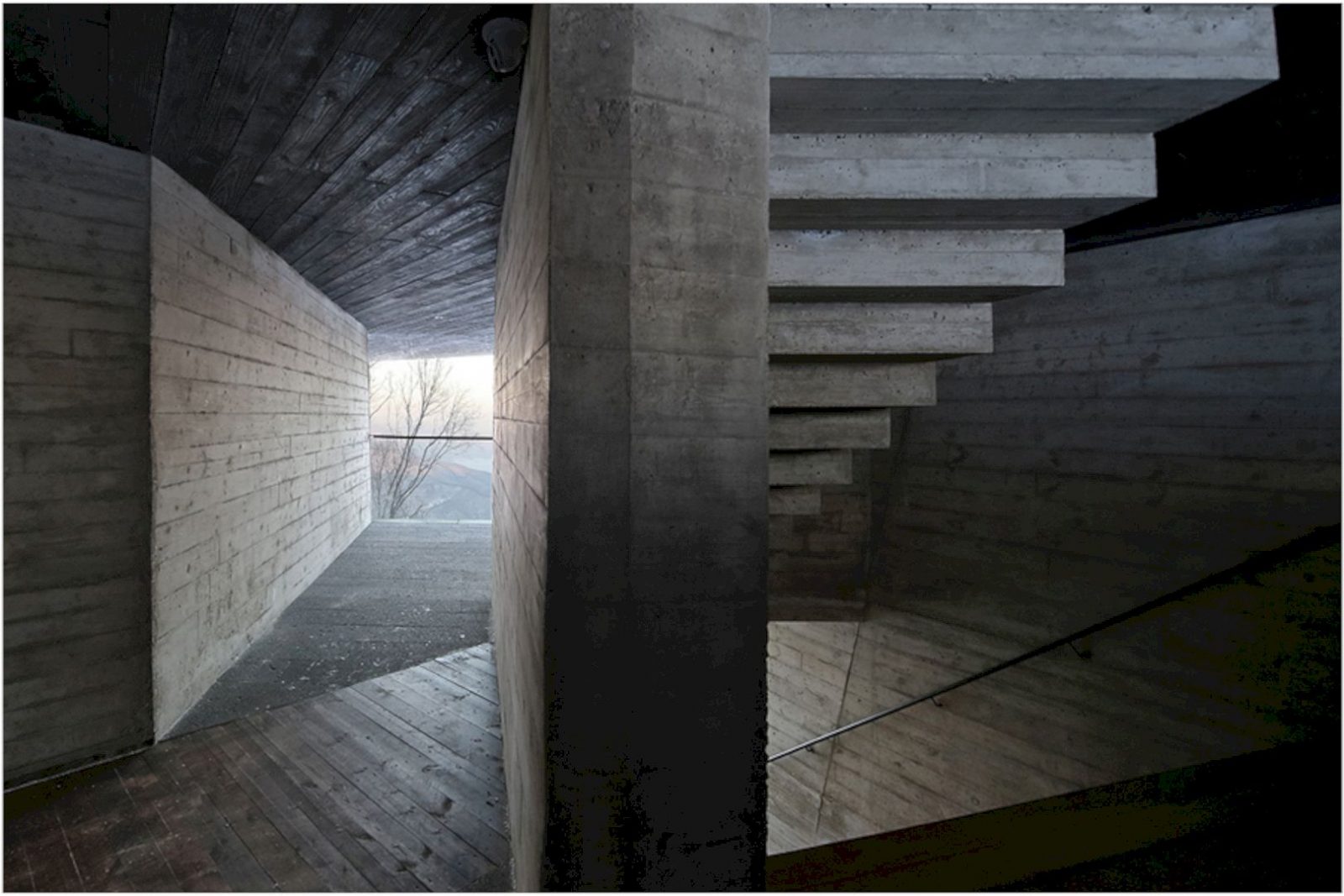 Stage of Forest: A Unique Building with A Sensuous Form and Rough ...