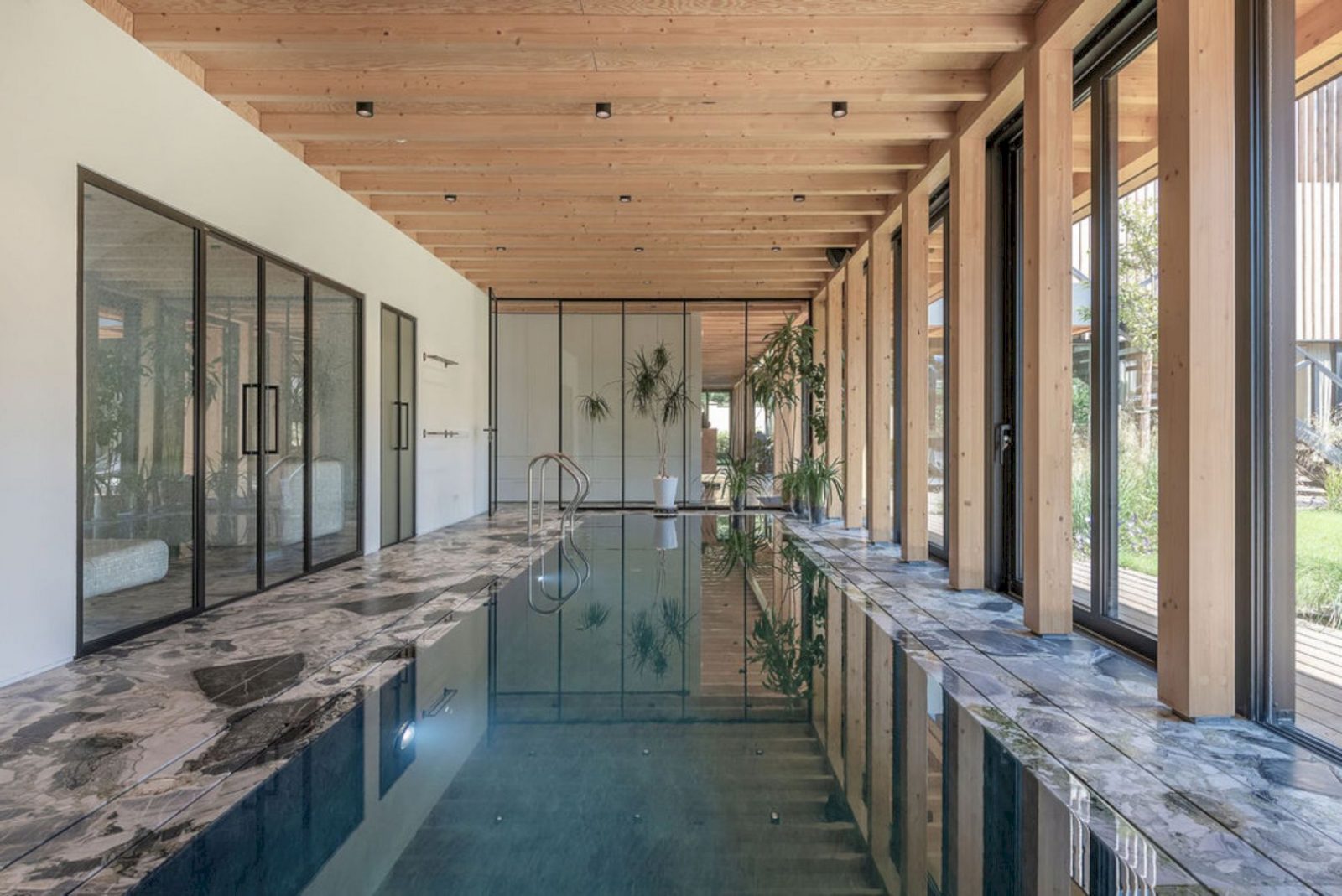 7 Slim And Long Indoor Pool Designs to Inspire You