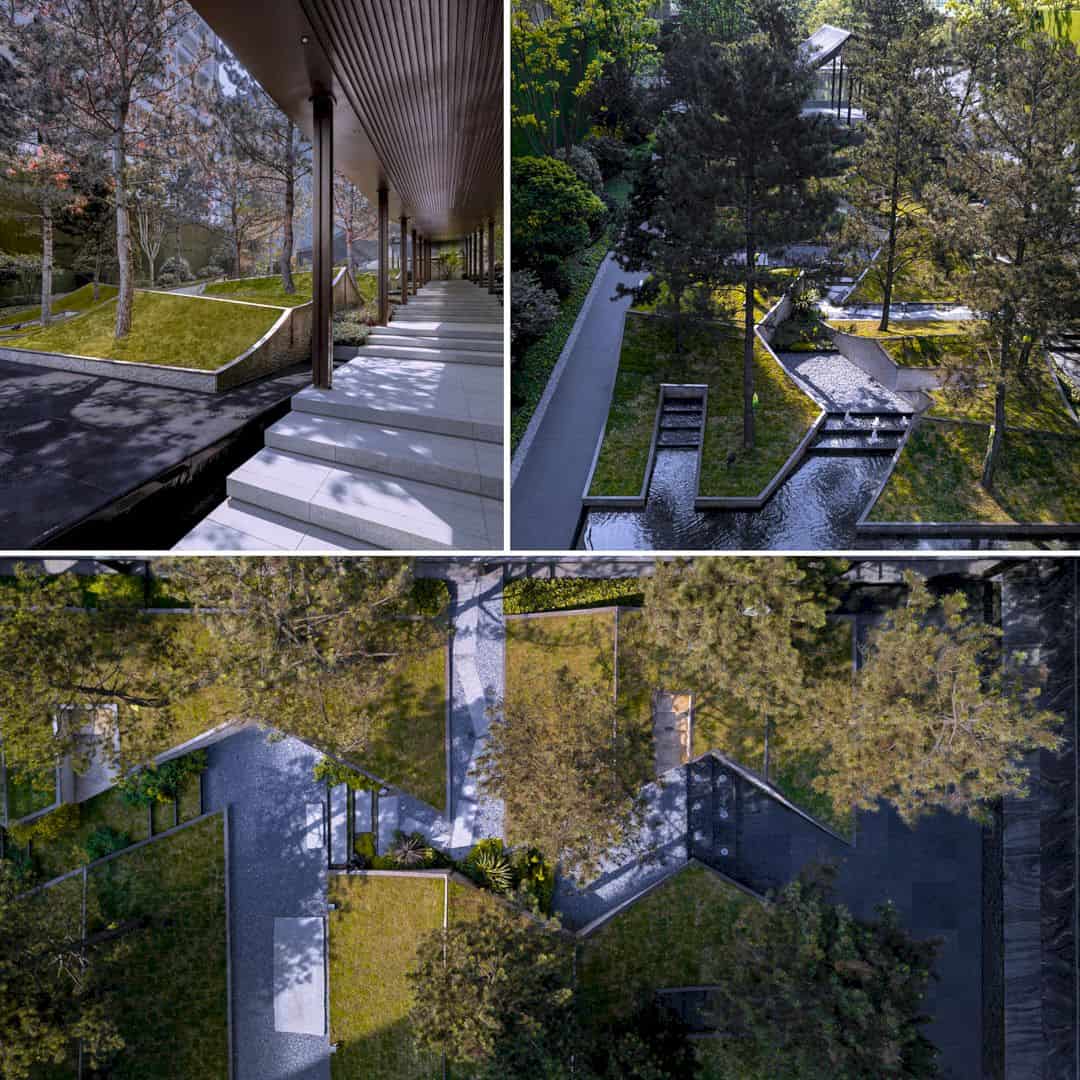 Nine Court Mansion Residential Landscape By Shenzhen IN Lab Design And Consultancy 4