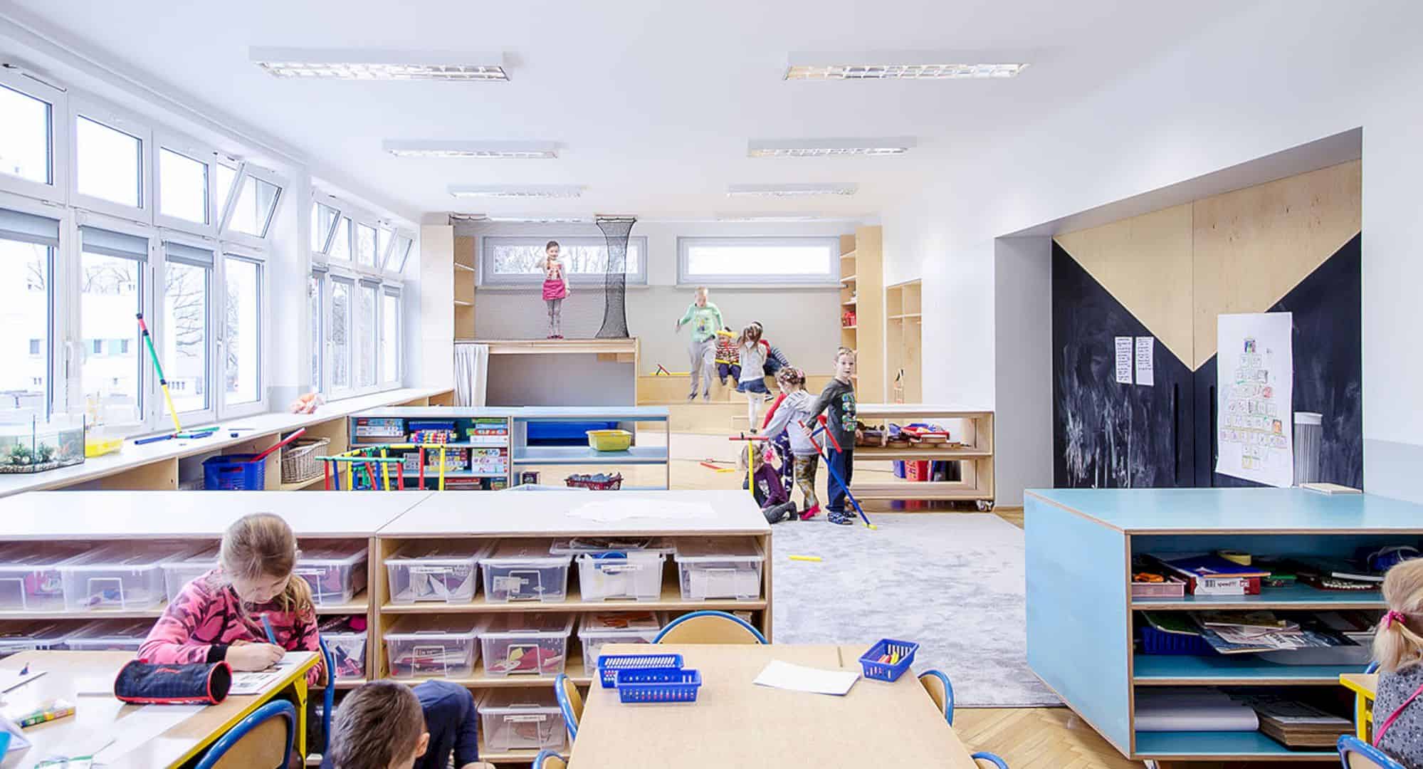 Refurbishment Of An Interior In Kindergarten Nr 42 Kwiaty Polskie 8