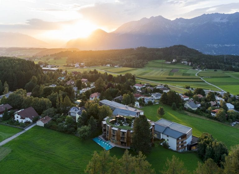 Lanserhof Lans: A Sustainable and Healthy Building Complex with Red ...