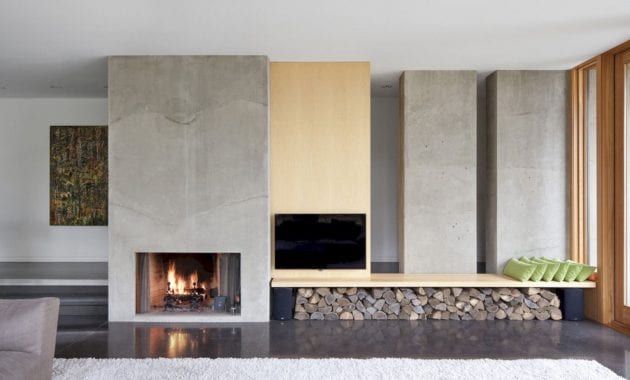 Levatich Residence: A Concrete and Timber-Clad One-Story Dwelling with ...