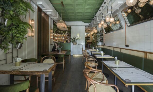 8 Inspiring Restaurant Design Ideas with Wooden Interior