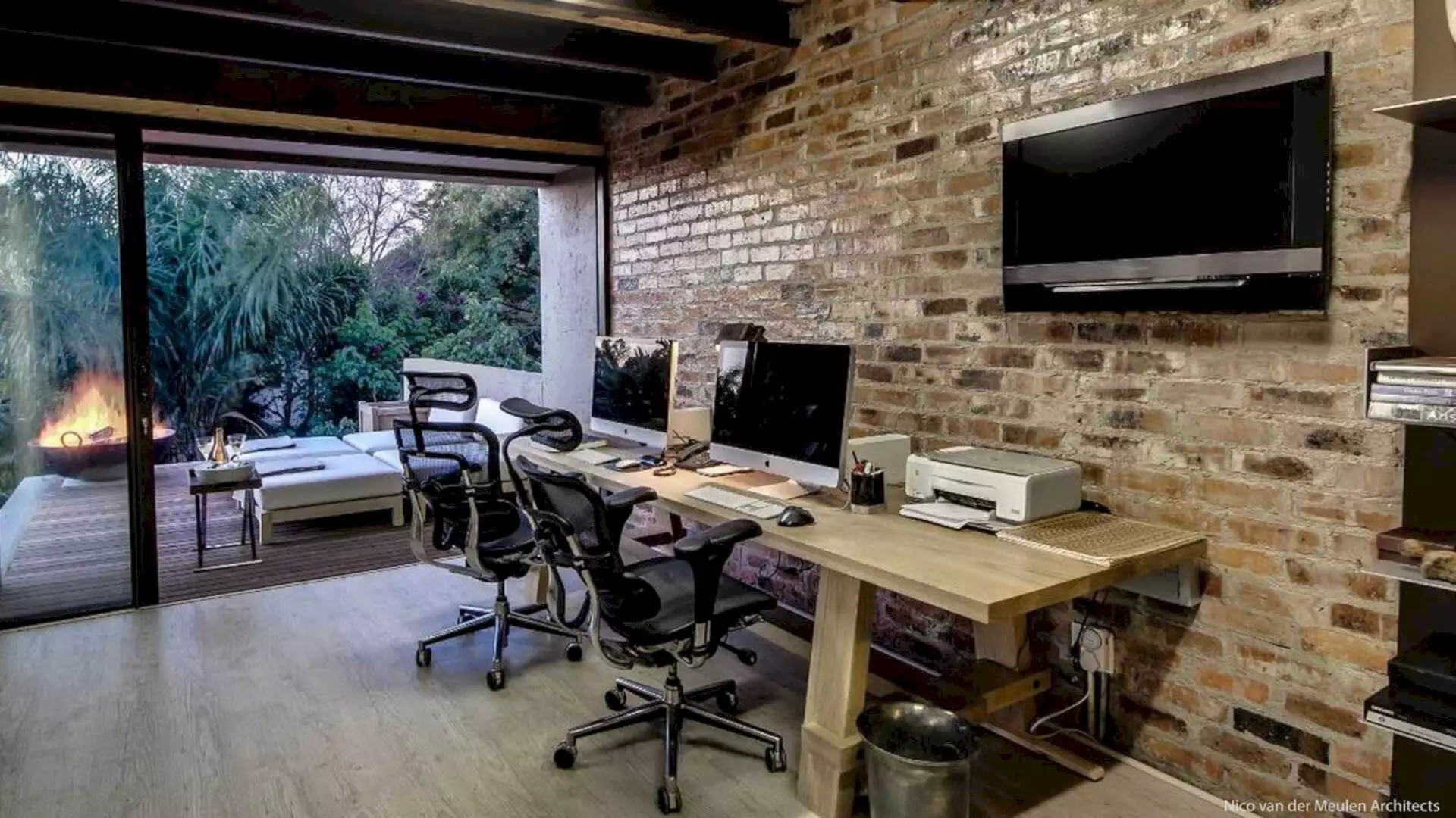 men's home office  Interior Design Ideas