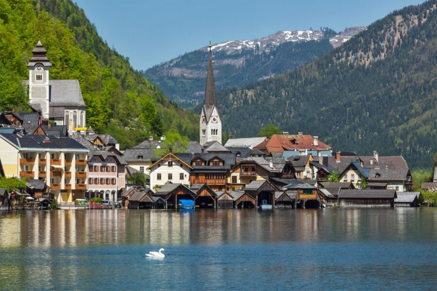 Hallstatt Village Austria 2021 08 26 22 59 05 Utc