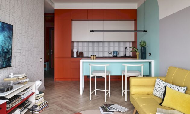 A Bright And Colorful Moscow Apartment For Rent 10