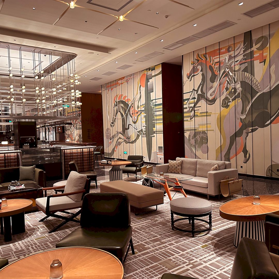 Hyatt Centric Gaoxin Xi'an Mural Art By Jansword Zhu 4