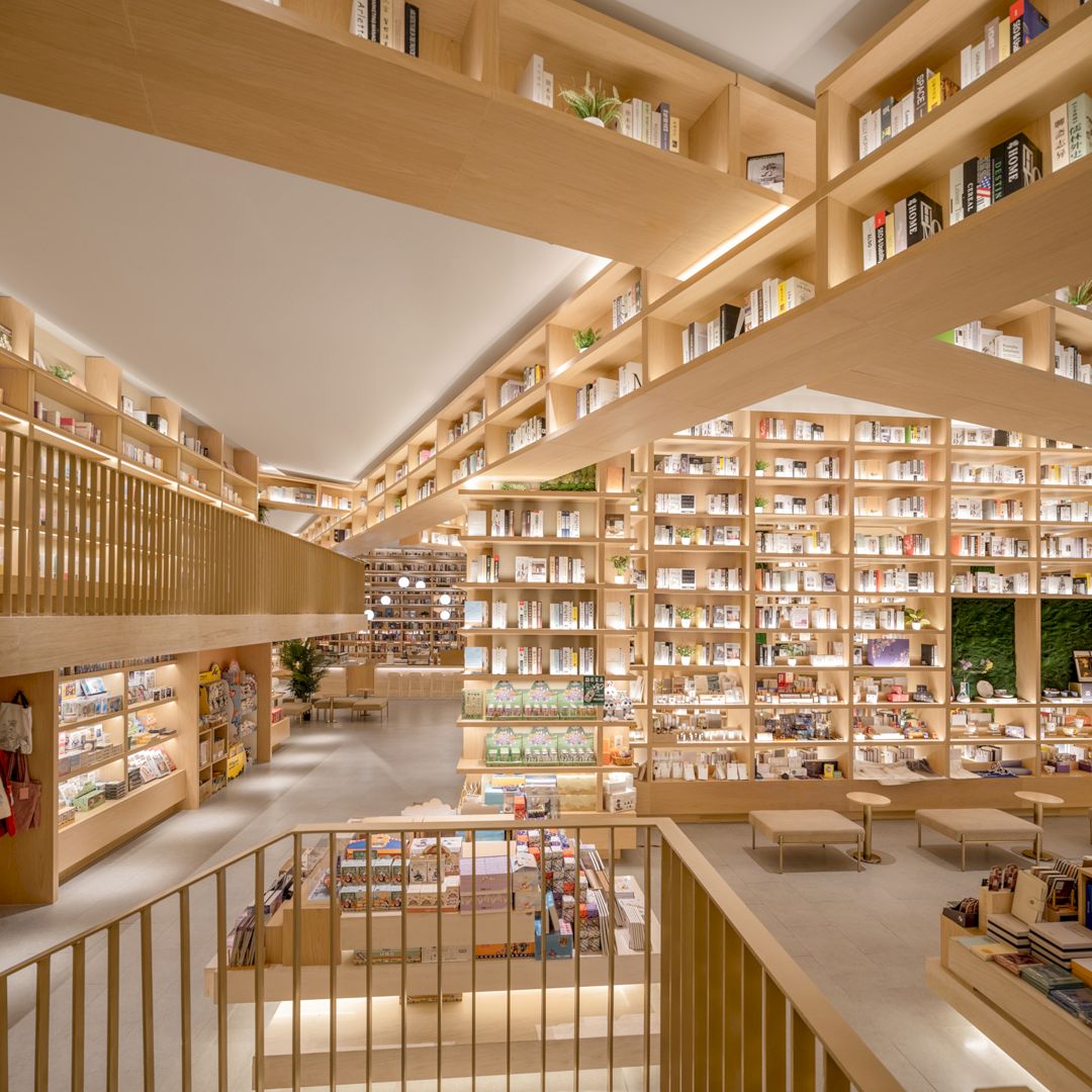 Yinchuang Zhong Shu Ge Book Store By Masato Kure And Masashi Ota 2