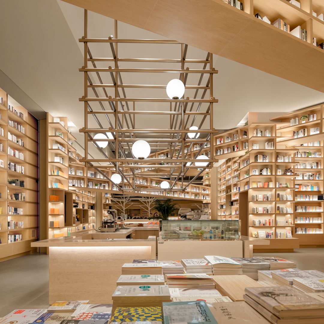 Yinchuang Zhong Shu Ge Book Store By Masato Kure And Masashi Ota 3