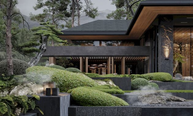 A Japanese Inspired Villa In Oriental Style For Luxury Living 10