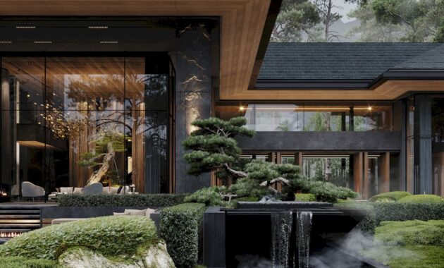 A Japanese Inspired Villa In Oriental Style For Luxury Living 7