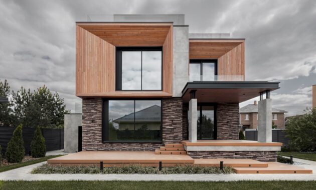 AR ARCHITECTS' Cube Inspired Country House In Kazan 5