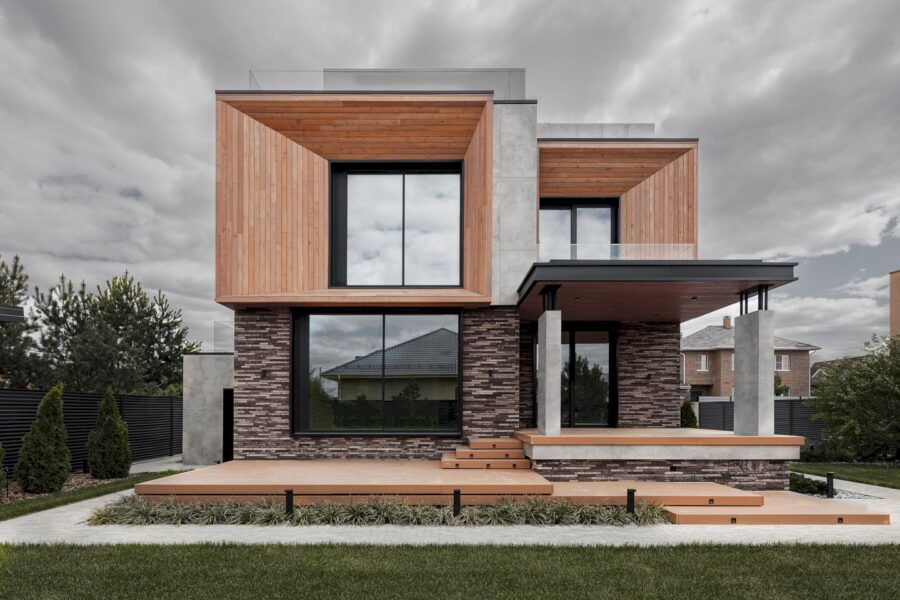 AR ARCHITECTS' Cube Inspired Country House In Kazan 5