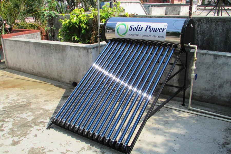 solar water heater, solar, water