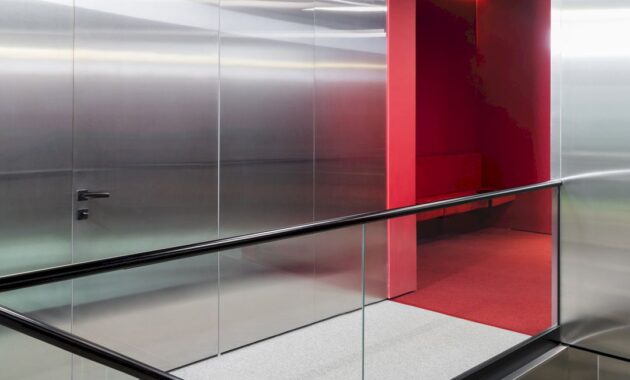 Kvadrat Architects The Magic Of Artificial Lighting In Colorful Office Interiors 36