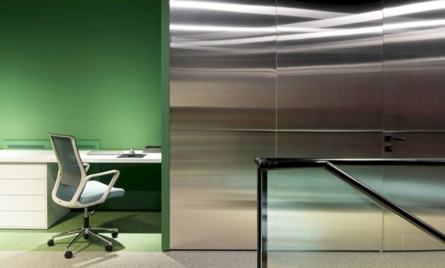 Kvadrat Architects The Magic Of Artificial Lighting In Colorful Office Interiors 40