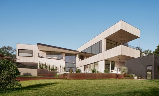 City View House Mark Odom Studio's Harmonious Blend Of Modernity And Nature In Austin 10