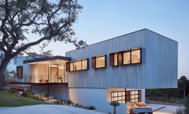 City View House Mark Odom Studio's Harmonious Blend Of Modernity And Nature In Austin 14