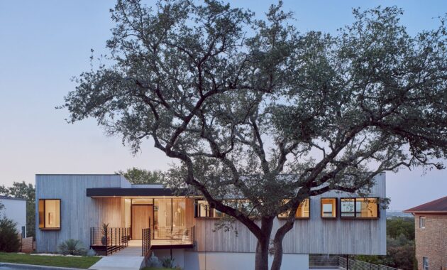 City View House Mark Odom Studio's Harmonious Blend Of Modernity And Nature In Austin 15