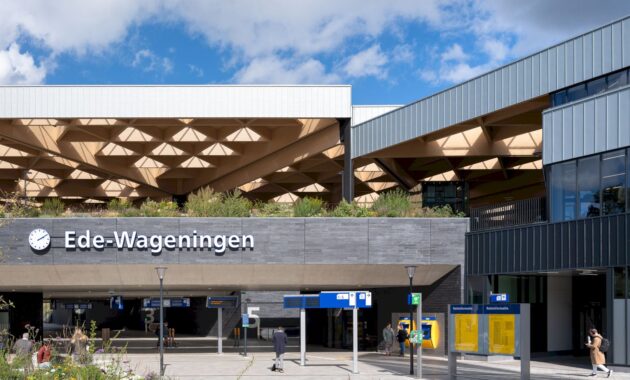 Nature Meets Mobility Ede Wageningen Train Station Redefines Sustainable Transport Hubs 20