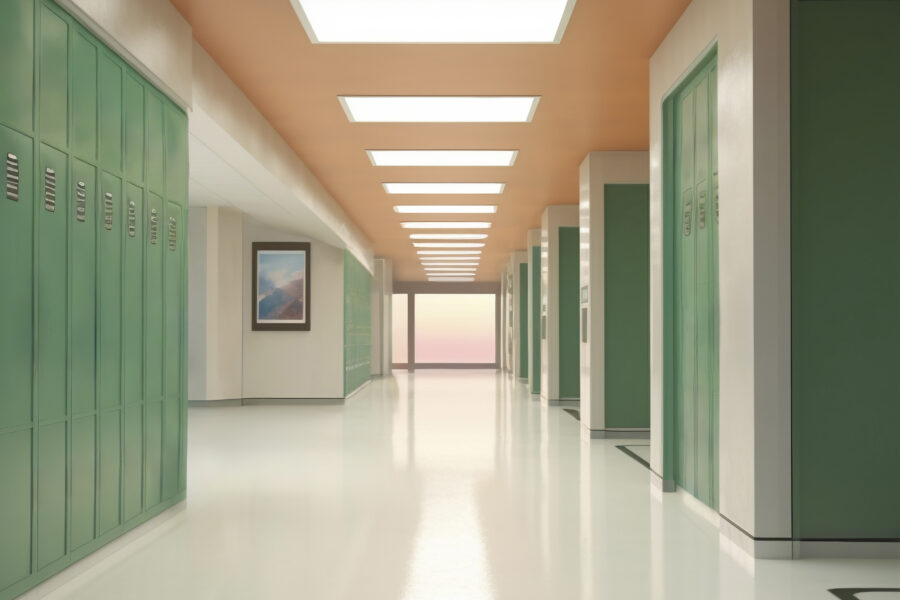 View School Hallway